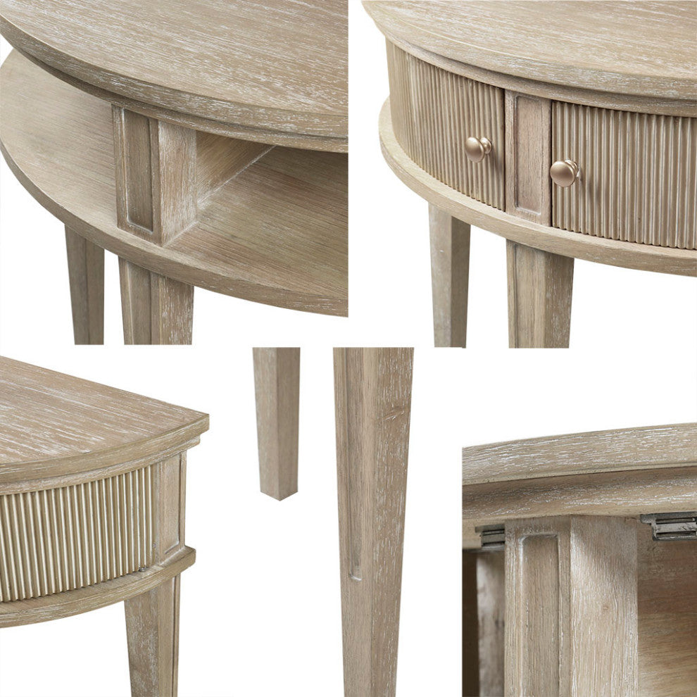 Martha Stewart Crestview Storage Console Table 36"W