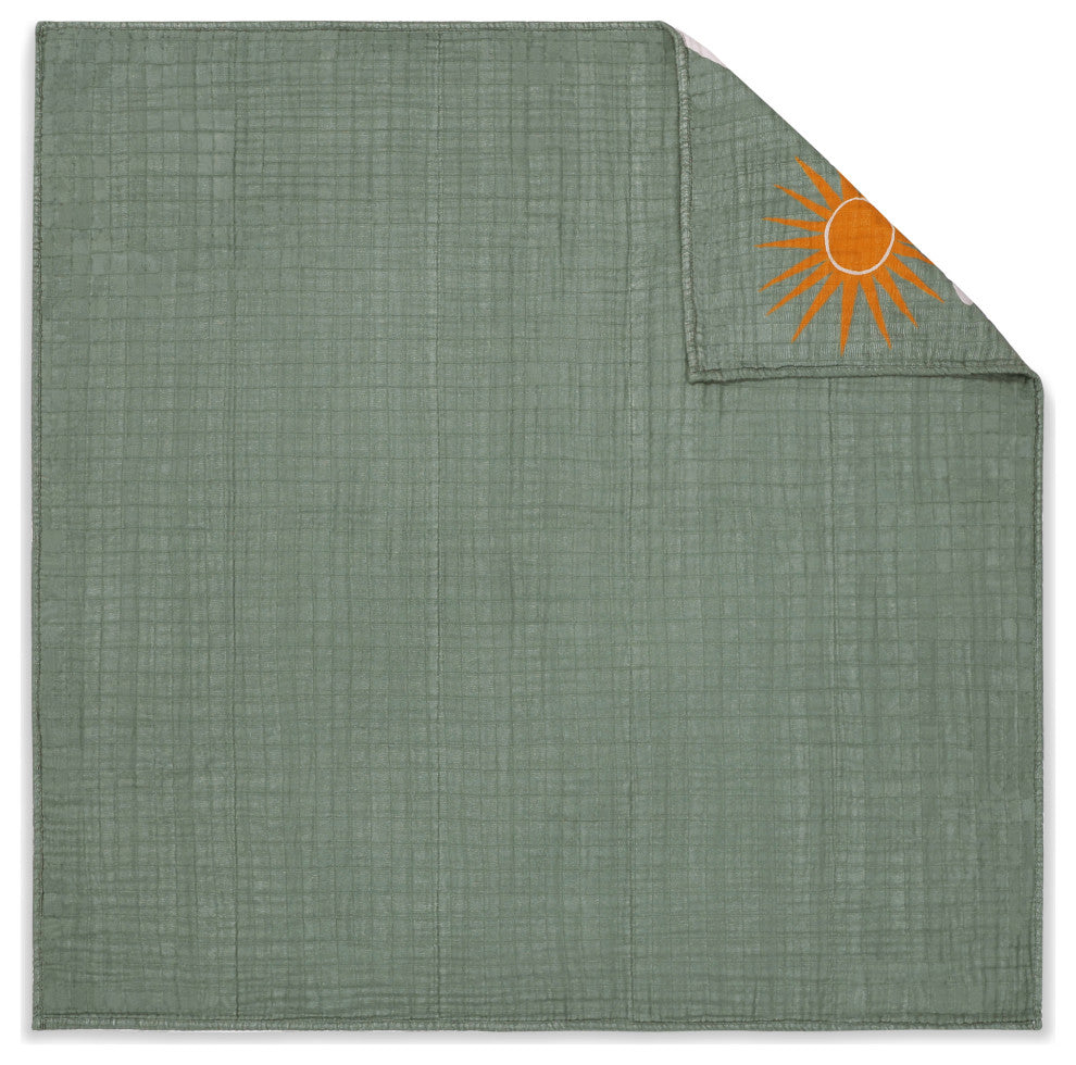 Quilt, 3-Layer GOTS Certified Organic Muslin Cotton