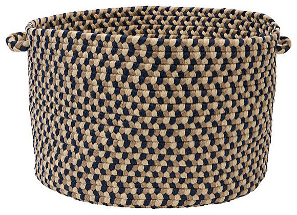 Colonial Mills Basket Burmingham Blue Crest Round