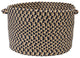 Colonial Mills Basket Burmingham Blue Crest Round