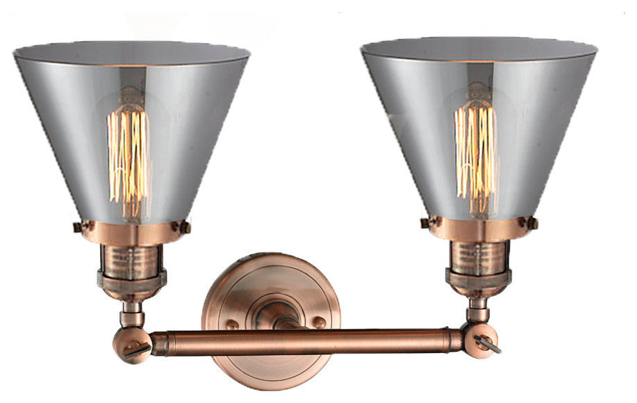 Innovations Lighting 208-Ac-G43-Led 2 Light Dimmable Led Bathroom Fixture