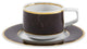 Vista Alegre Carrara Coffee Cup and Saucer, Set of 4