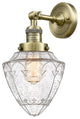 Innovations 203-AB-G664-7-LED 1 Light Sconce, Antique Brass