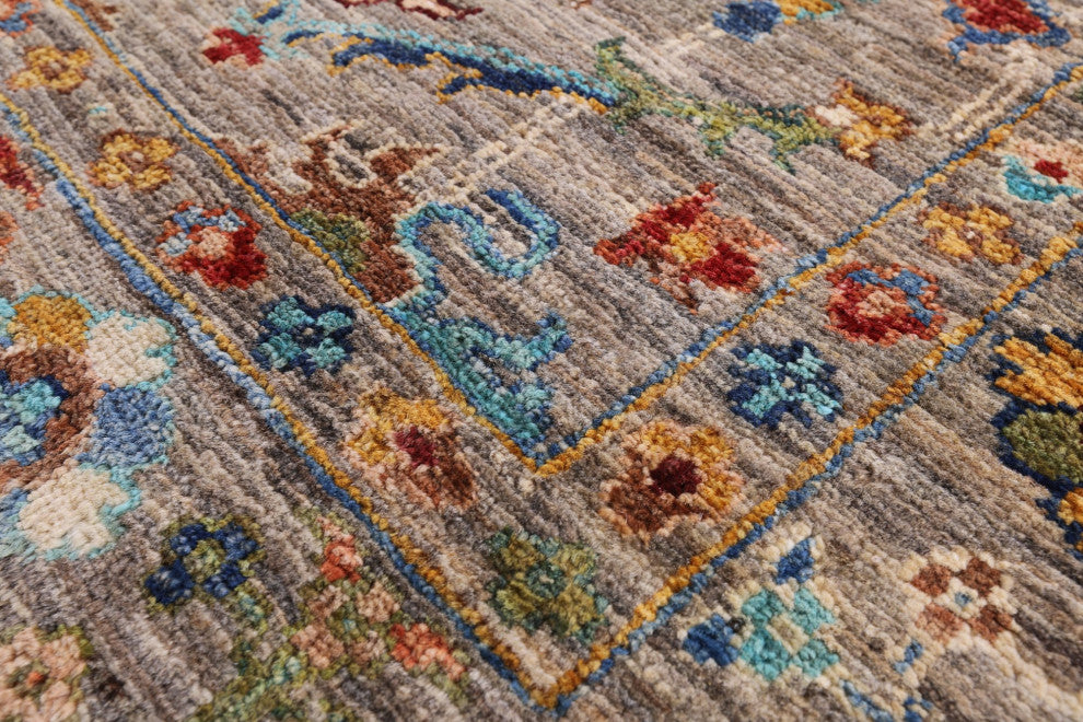 2' 7" X 8' 9" Handmade Persian Tabriz Runner Rug - Q12582
