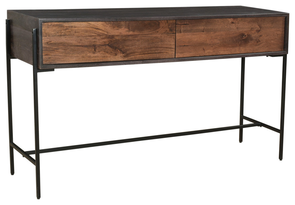 Modern Tobin Console Table - Brown