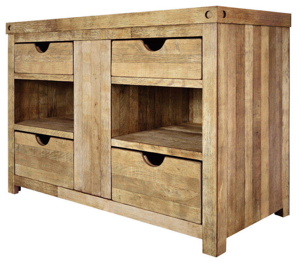 Vintner's Freestanding Single Bathroom Vanity, Chardonnay, 48"