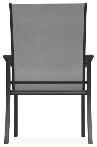St. Catherine Sling Outdoor Armchair, Alloy/Graphite