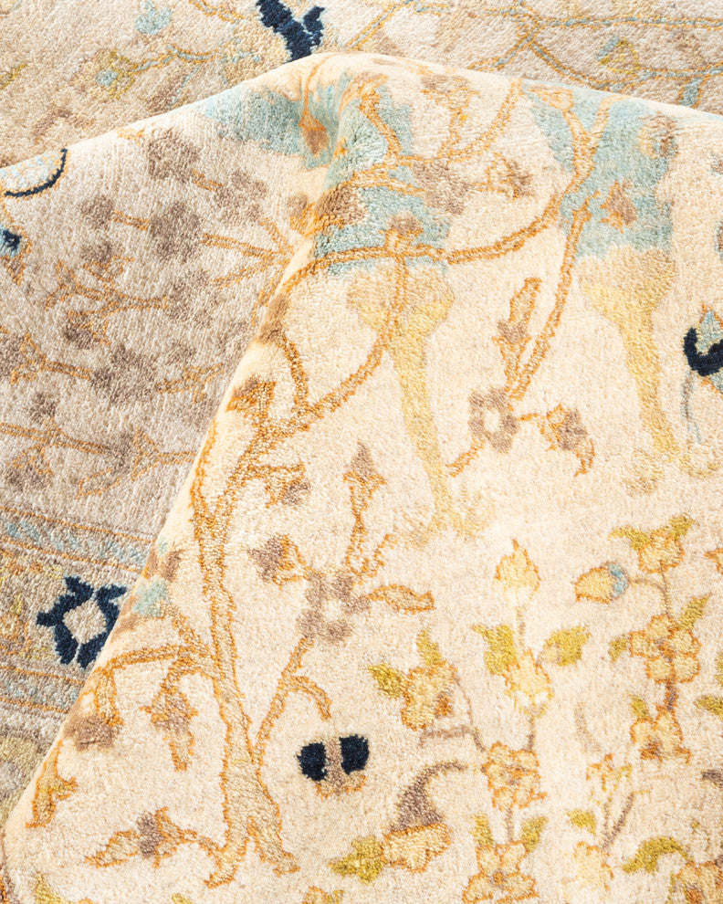 MOGUL, Hand Knotted Area Rug 10' 0" X 8' 1"