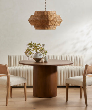 Augustine 82" Dining Bench-Capri Oatmeal