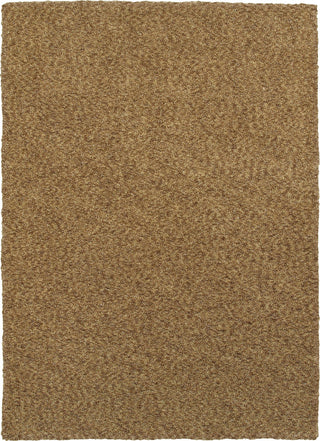 Oriental Weavers Heavenly Collection Gold Solid Indoor Area Rug 6'6"X9'6"