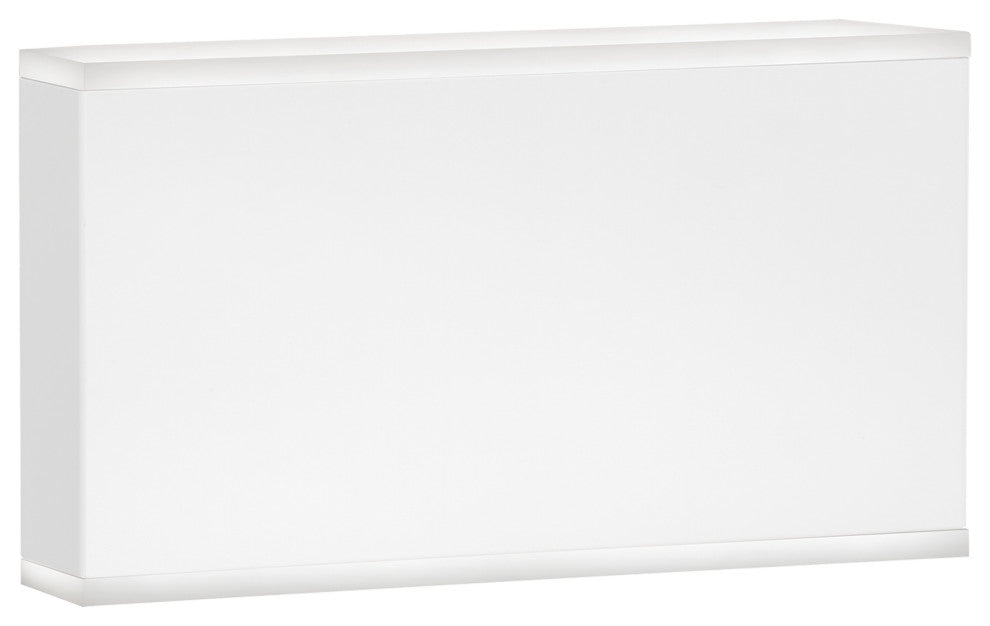 Matte White Modern Wall With Frosted Acrylic