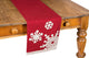 Snowflake Christmas Table Runner, 13"x108"