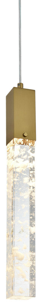 Home Living 5" Pendant, Satin Gold