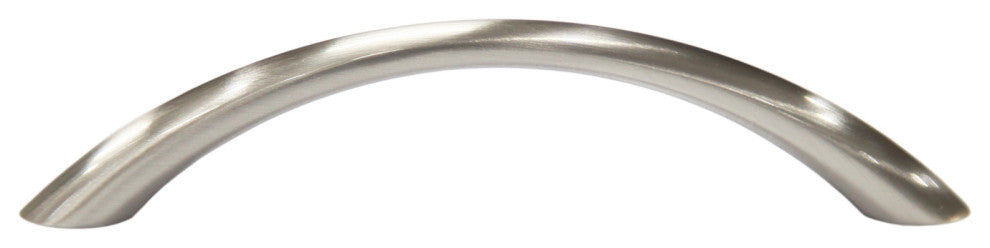 Mascot Hardware 3 in CTC  Smooth Satin Nickel Drawer Pull - Pack of 10