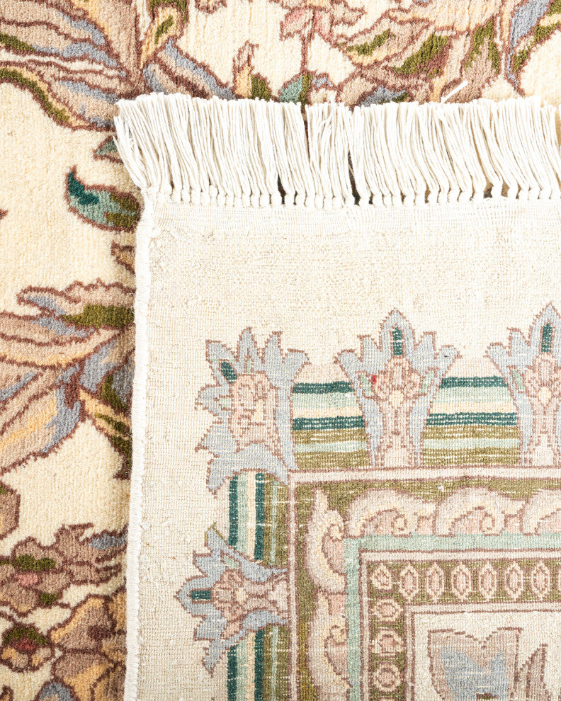 Mogul, One-of-a-Kind Hand-Knotted Area Rug Ivory, 11'9"x17'10"