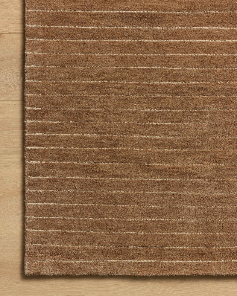 Chris Loves Julia x Loloi Henry Rust / Natural 3'-6" x 5'-6" Accent Rug
