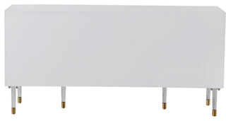 Jive White Lacquer and Acrylic Sideboard / Buffet