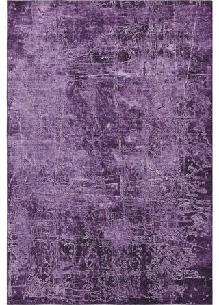 Premium Machine Washable Mayfield AMF559 Purple 8' x 10' Rug