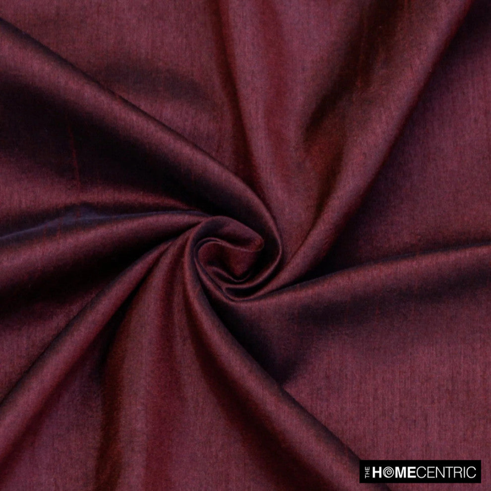 Dark Maroon Art Silk Fabric By The Yard, 2 Yards For Curtain, Dress Wholesale