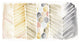 "Watercolor Chevron Crop" Digital Paper Print by Elyse DeNeige, 26"x14"