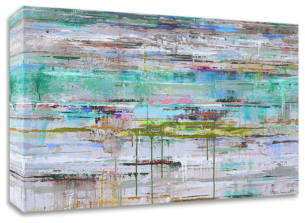 Miami Reflection by Ingeborg Herckenrath, Print on Canvas, 36" x 20"