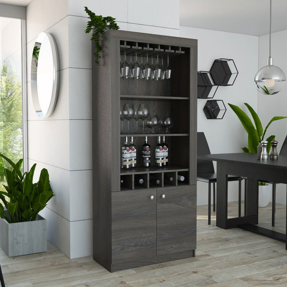 Bar Cabinet Margarita, Living Room, Espresso