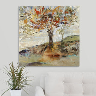 Amethyst Bridge Wrapped Canvas Art Print, 30"x30"x1.5"