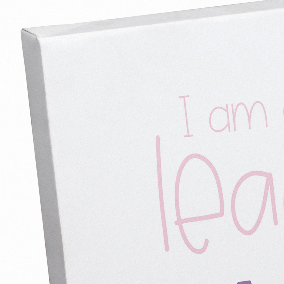 I Am Words 20"x30" Canvas Wall Art