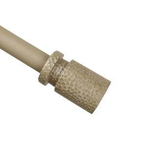 1" Diameter Fossetta Curtain Rod, 48"-84", Cottage