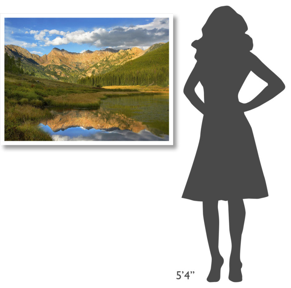 "Mt Powell and Piney Lake, Colorado" Paper Print by Tim Fitzharris, 42"x32"