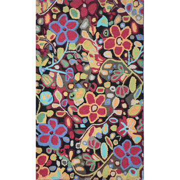 Wendy''s Bouquet Wool Hand Tufted Rug, 3'' X 5''