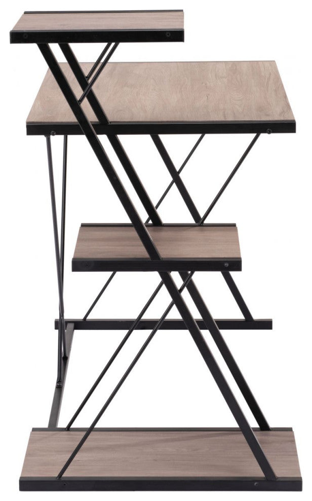 Tunisia Desk Brown/Black
