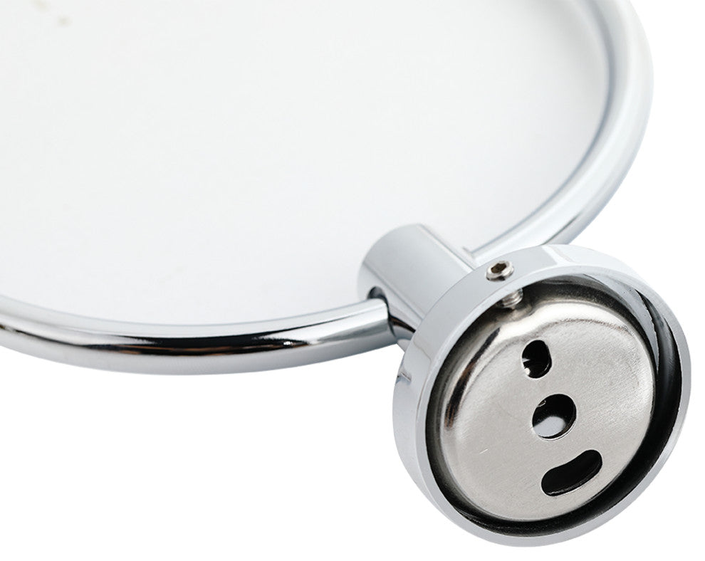 Elizabeth Wall Mounted Towel Ring in Chrome
