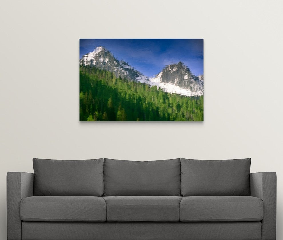 "Reflection" Wrapped Canvas Art Print, 48"x32"x1.5"