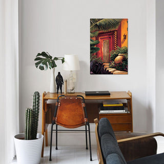 "A Quiet Place II" by Eduardo, Canvas Print, 18"x12"
