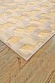 Weave & Wander Pellaro Rug, Cream/Silver, 2'2"x4'