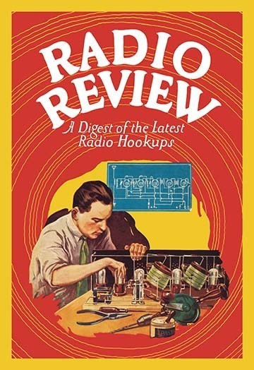 Radio Review: A Digest of The Latest Radio Hookups - Gallery Wrapped Canvas Art
