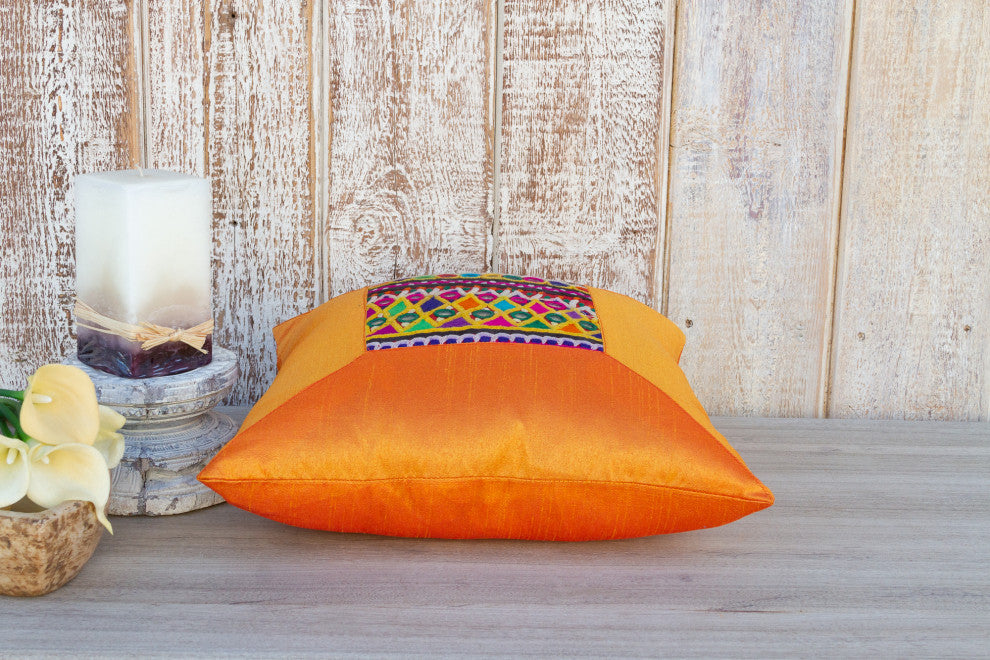 Siya Indian Silk Decorative Pillow