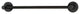 Alno Modern Towel Bar in Bronze