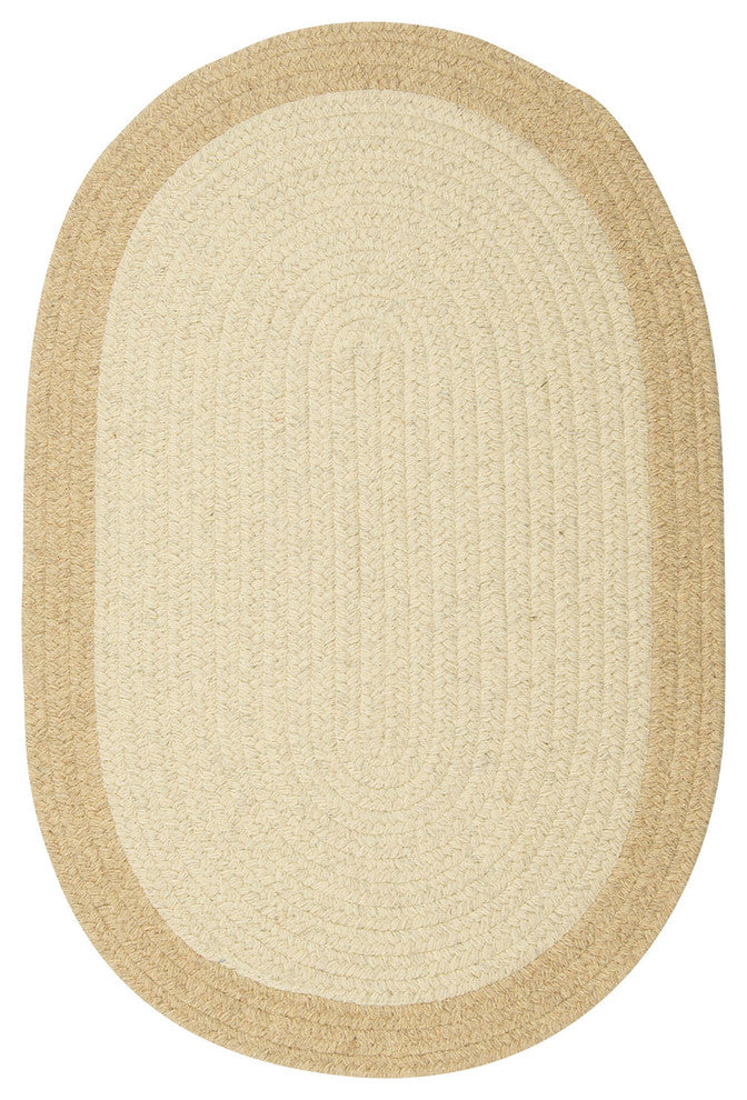 Colonial Mills Hudson HN01 Natural All-Natural/Eco Area Rug, Round 8'x8'