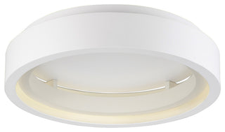 ET2 E35001 iCorona 24" Color Changing LED Ceiling Light - Matte White