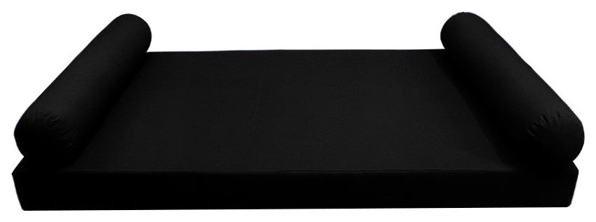 Style5 Crib Knife Edge Outdoor Mattress Bolster Slip Cover COMPLETE SET AD109
