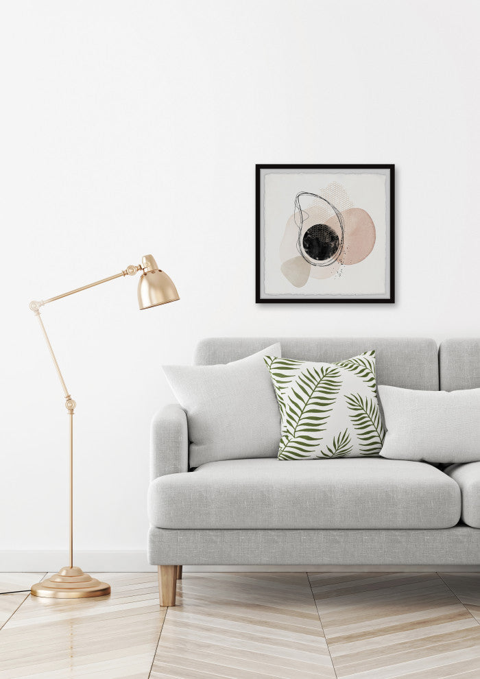 "Sphere of Hope" Framed Painting Print, 12x12