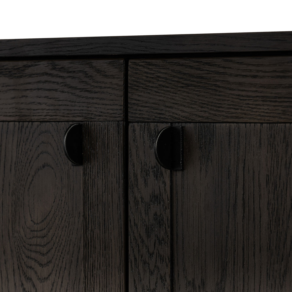 Gatsby Oak and Metal Buffet Cabinet