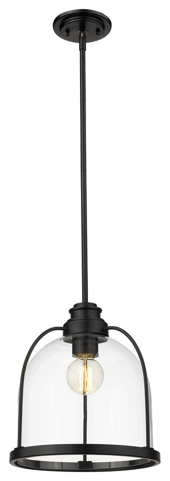 Stanton 1-Light Matte Black Pendant