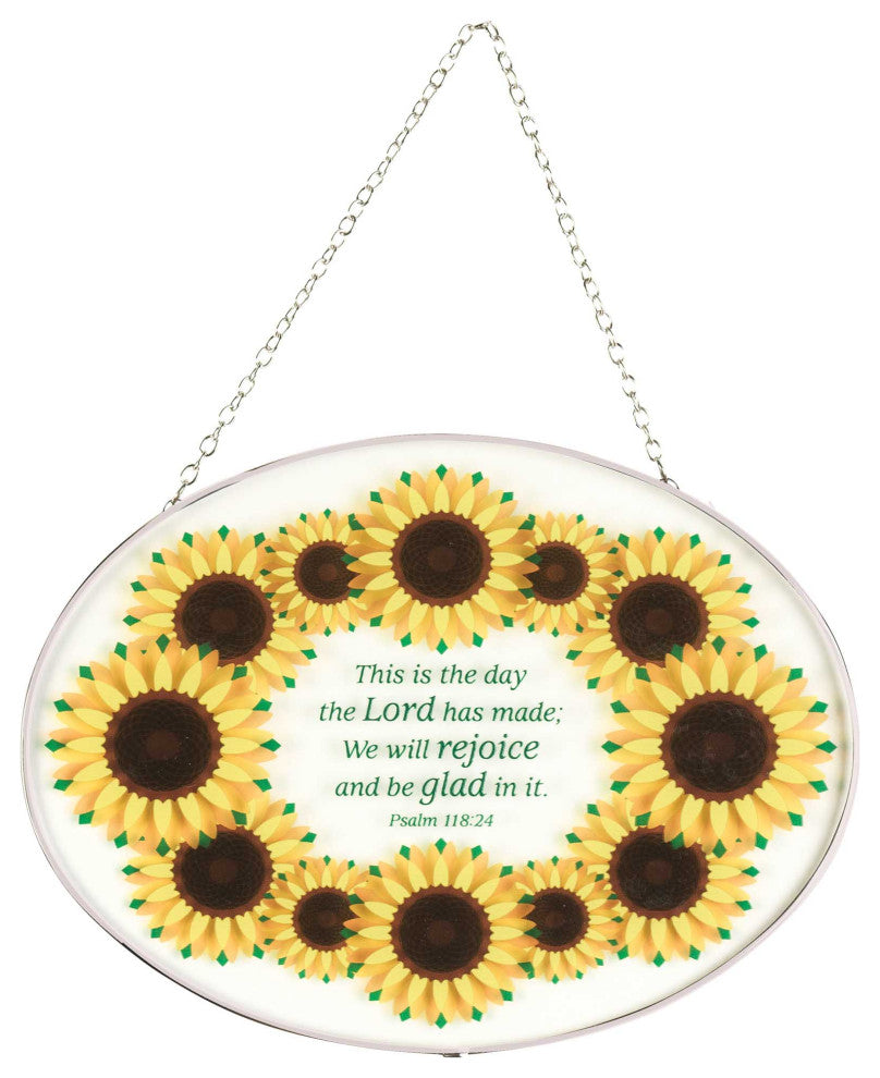 This Is The Day The Lord Suncatcher 9"