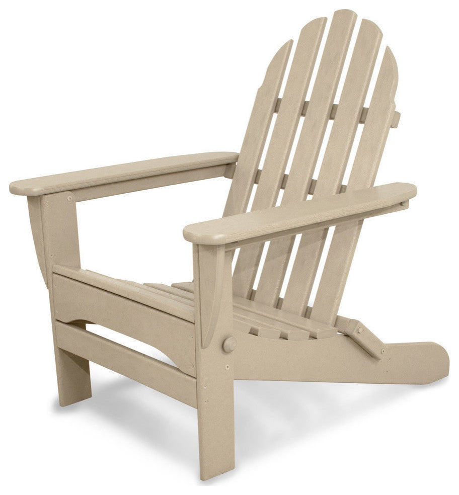 Ivy Terrace Classics Folding Adirondack, Sand