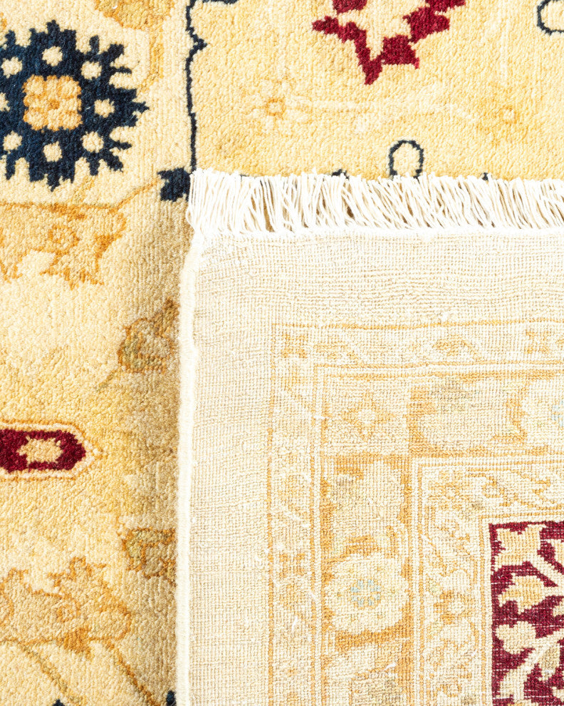 Jack, One-of-a-Kind Hand-Knotted Area Rug, Ivory, 8' 2"x10' 2"