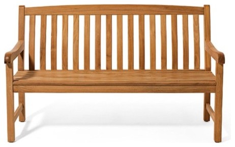 Devon Outdoor Teak Bench, 5'