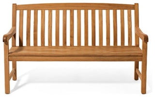 Devon Outdoor Teak Bench, 5'